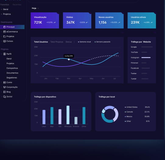 Dashboard Ebert System